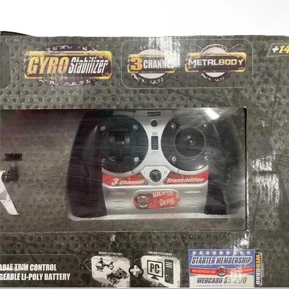 WEBRC Flying Helicopter Toy Remote Control for Kids Online Game Gift NIB Sealed - Picture 4 of 11